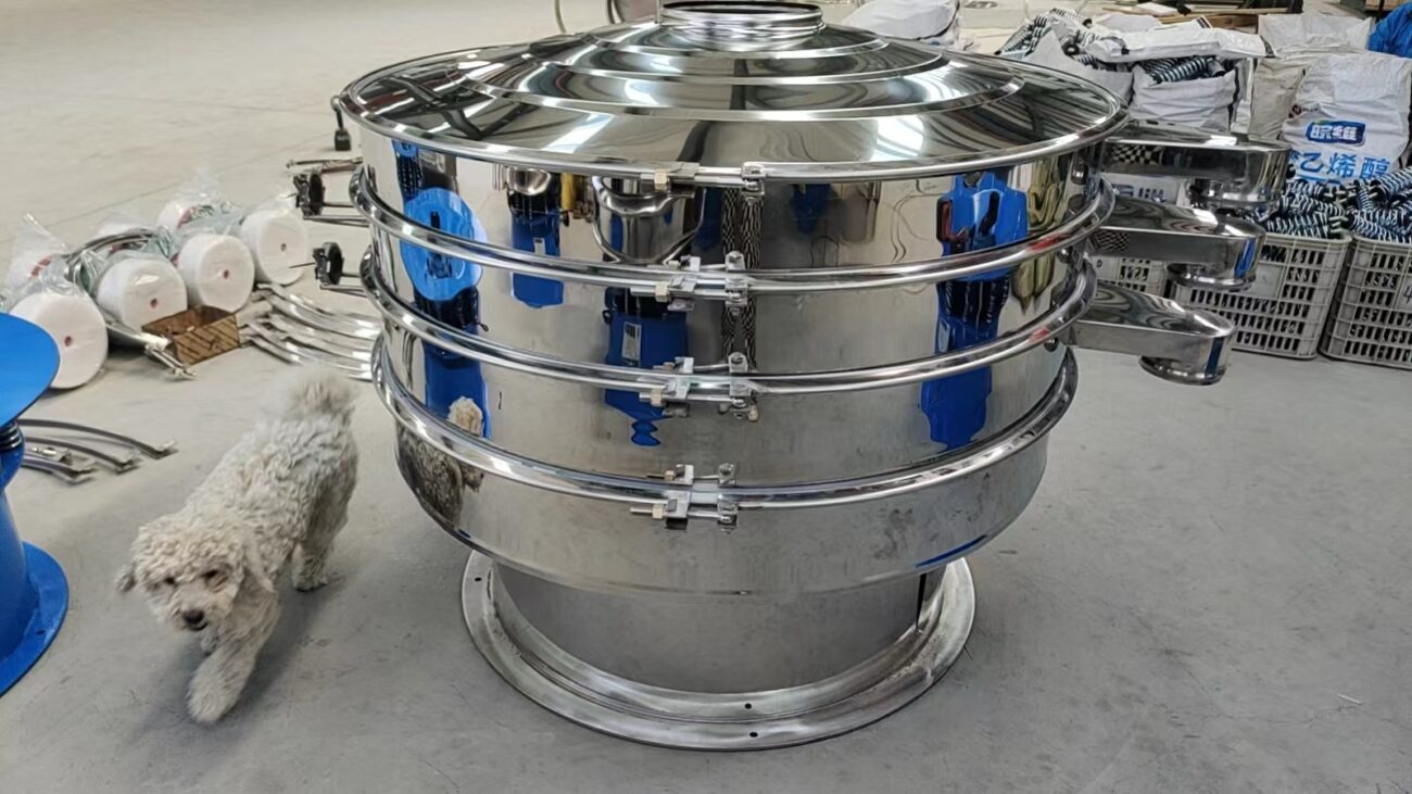 cassava sieving machine